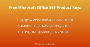 office 365 product key for free|Office 365 Education is free to eligible students and teachers*.